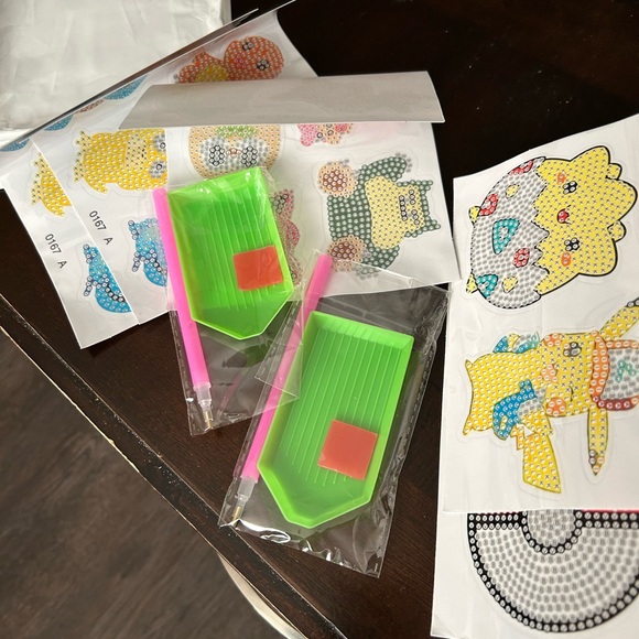 Diamond painting children , DYI diamond sticker kit - Picture 3 of 6